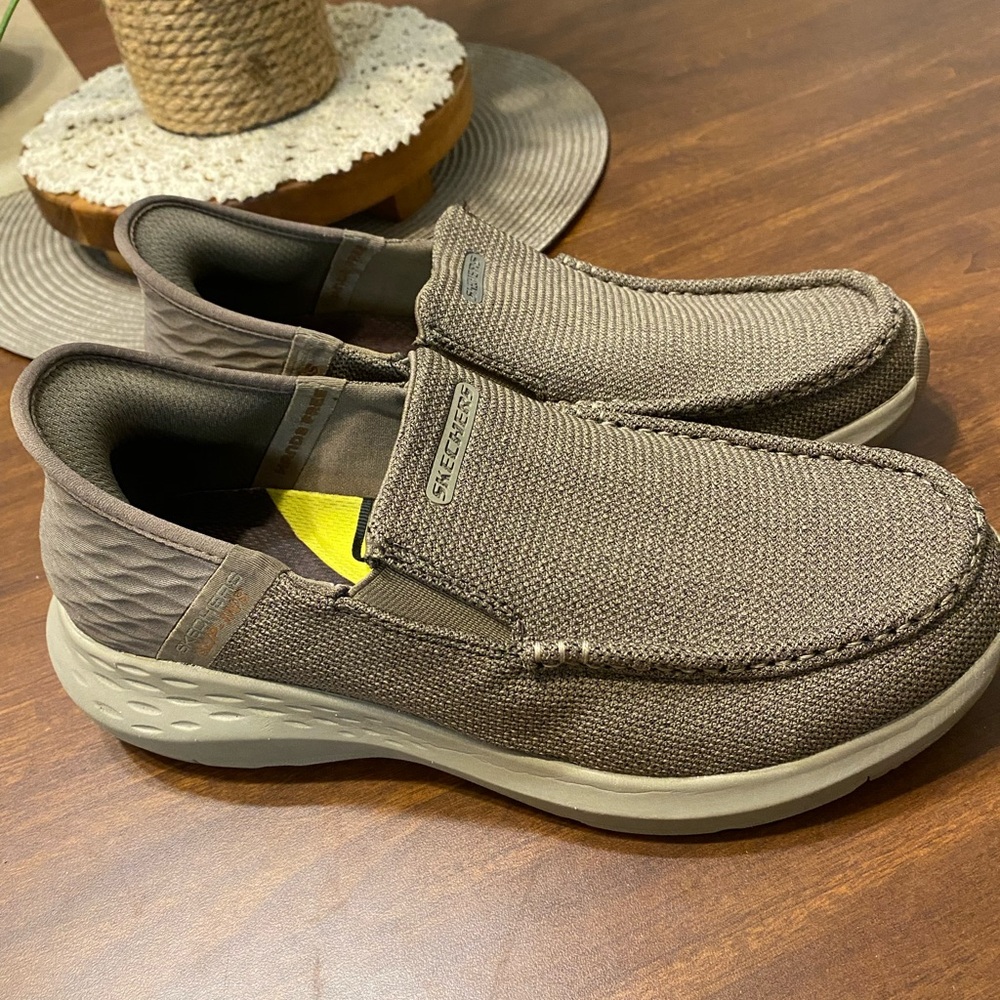MEN'S SKECHERS 204804 RALVEN SLIP-INS CASUAL LOAFERS Size 8